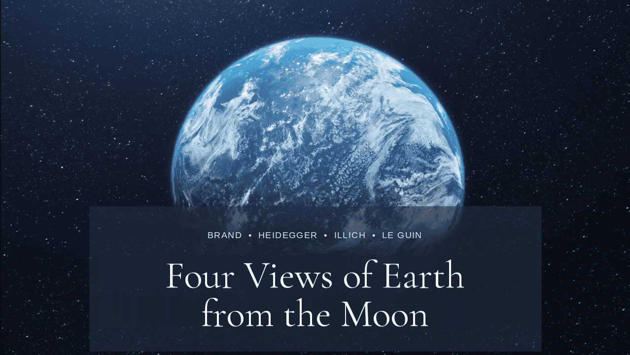 Four Views of Earth from the Moon